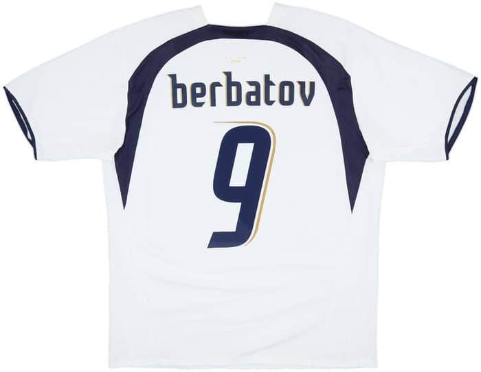 2006-07 Tottenham Home Shirt Berbatov #9 - 7/10 - (L)