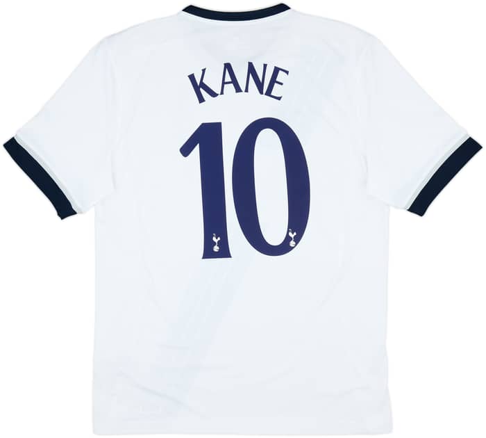 2015-16 Tottenham Home Shirt Kane #10 - 8/10 - (XL)