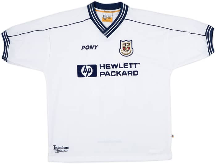 1997-99 Tottenham Home Shirt Ginola #14 - 8/10 - (XL)