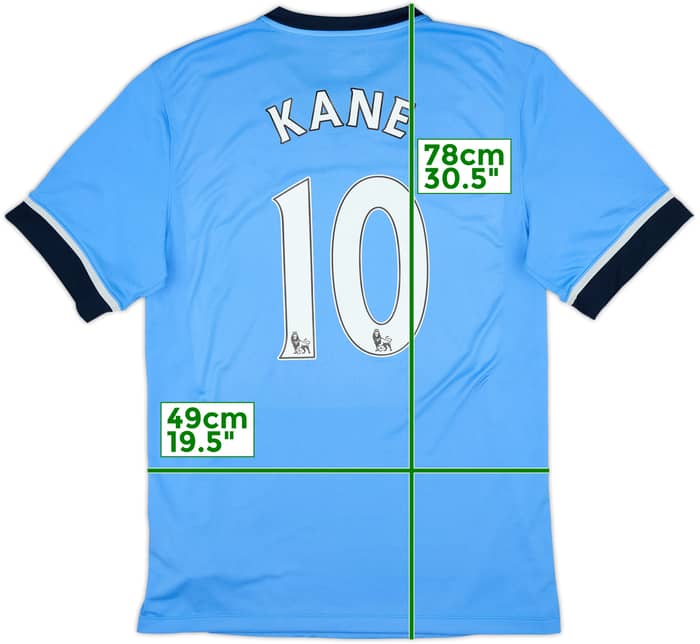 2015-16 Tottenham Away Shirt Kane #10 - 8/10 - (L)