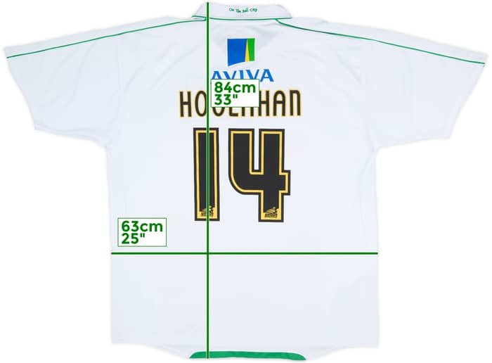 2009-11 Norwich Away Shirt Hoolahan #14 - 9/10 - (4XL)