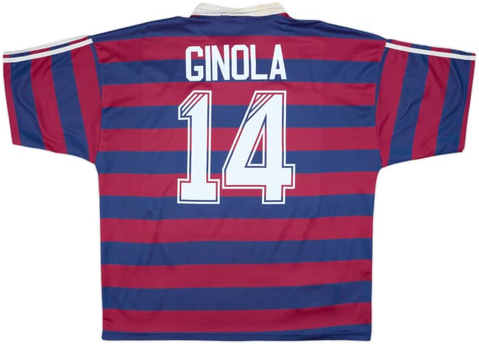 1995-96 Newcastle Away Shirt Ginola #14 - 8/10 - (XXL)