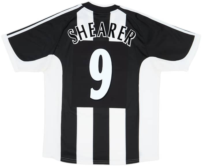 2001-03 Newcastle Home Shirt Shearer #9 - 8/10 - (L)