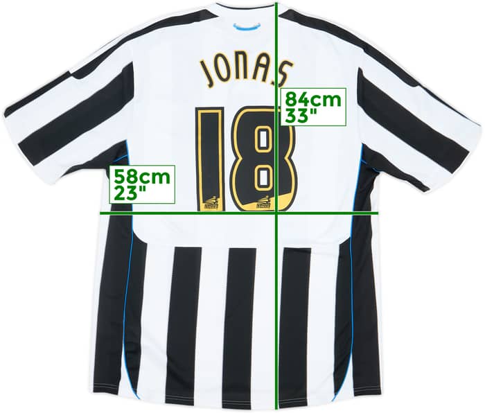 2009-10 Newcastle Home Shirt Jonas #18 - 8/10 - (XL)