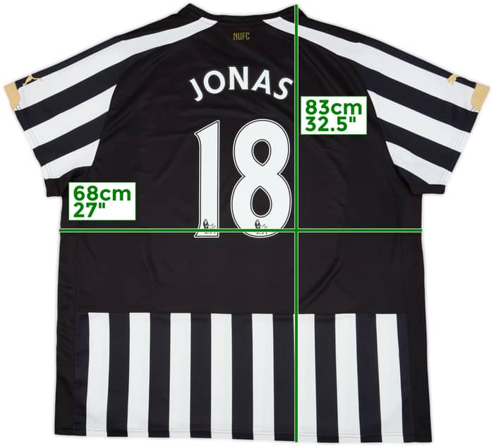 2014-15 Newcastle Home Shirt Jonas #18 - 8/10 - (3XL)