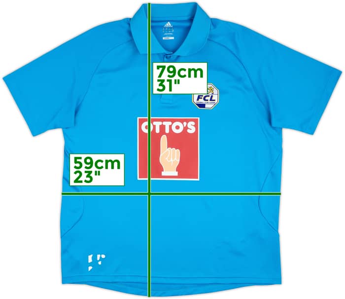 Polo adidas para el personal del FC Luzern 2011-12 FF - 6/10 - (XL)