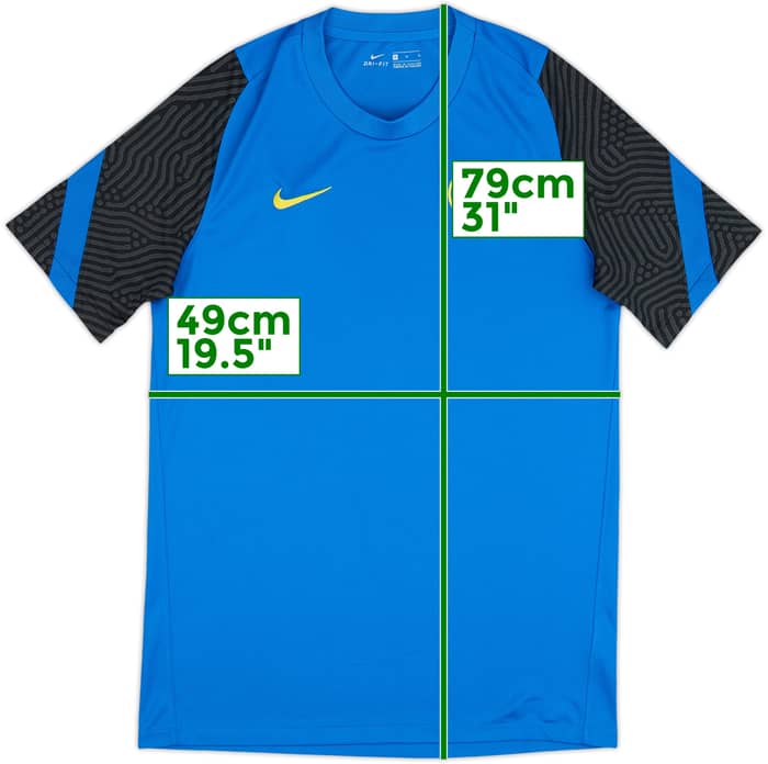 2020-21 Inter Milan Nike Training Shirt - 9/10 - (M)