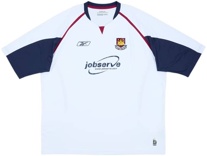 2005-06 West Ham Away Shirt Sheringham #8 - 8/10 - (XXL)