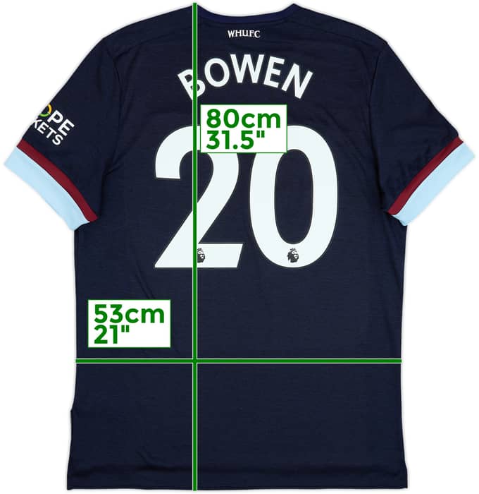 2021-22 West Ham Third Shirt Bowen #20 - 10/10 - (XL)