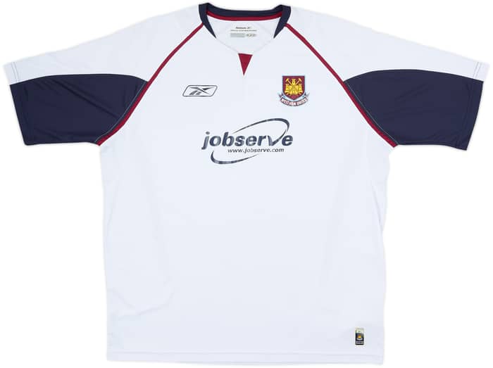 2005-06 West Ham Away Shirt Repka #2 - 8/10 - (XL)