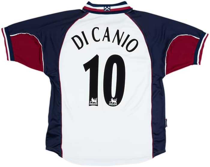1999-01 West Ham Away Shirt Di Canio #10 - 7/10 - (XL)