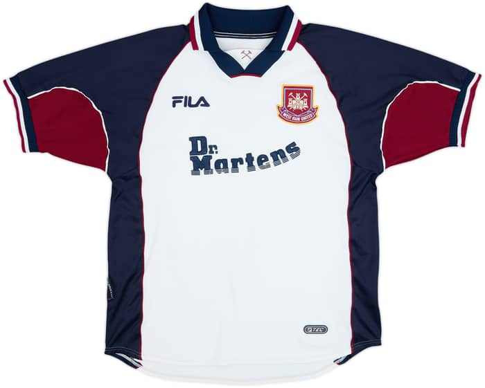 1999-01 West Ham Away Shirt Di Canio #10 - 7/10 - (XL)