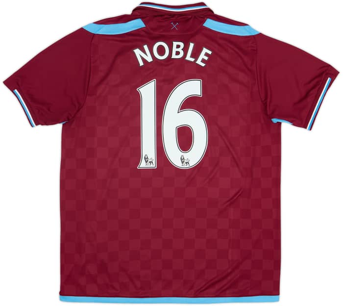 2009-10 West Ham Camiseta Local Noble #16 - 8/10 - (L)
