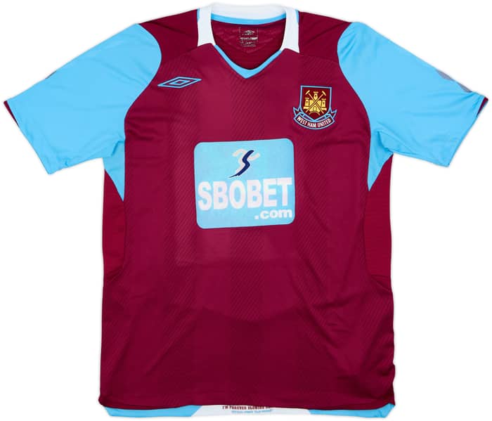 2008-09 West Ham Home Shirt Noble #16 - 7/10 - (M)
