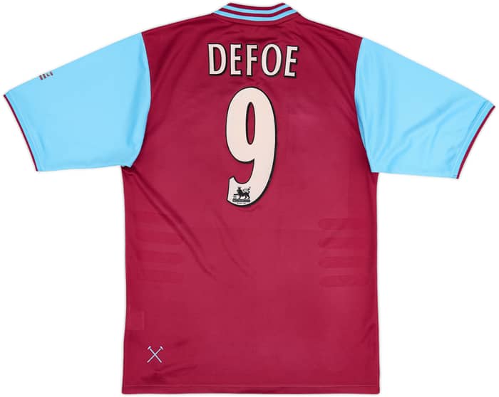 2001-03 West Ham Home Shirt Defoe #9 - 8/10 - (M)