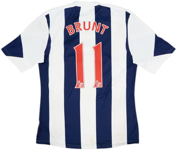2013-14 West Brom Home Shirt Brunt #11 - 5/10 - (M)