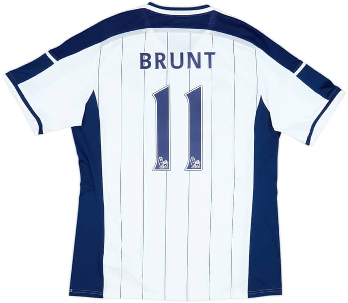 2014-15 West Brom Home Shirt Brunt #11 - 8/10 - (XL)