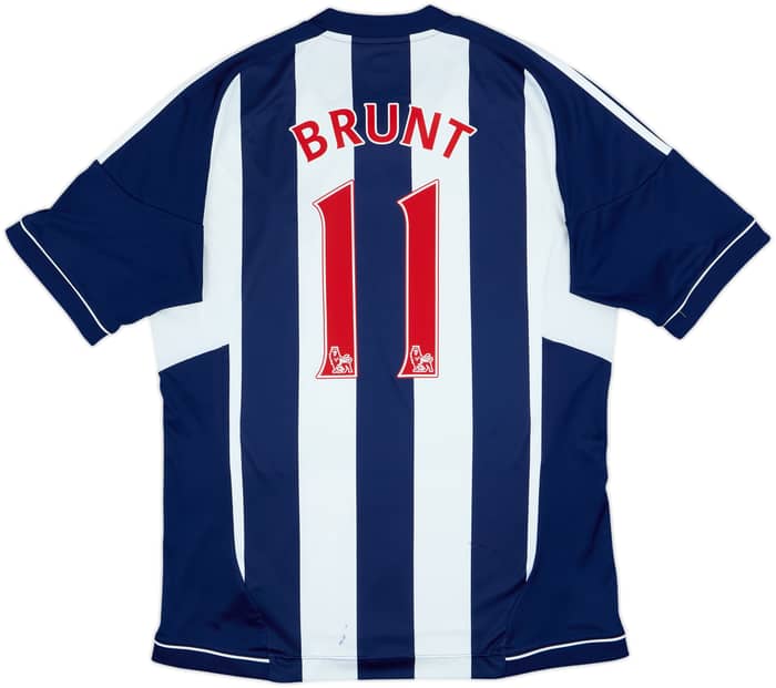 2012-13 West Brom Home Shirt Brunt #11 - 7/10 - (L)