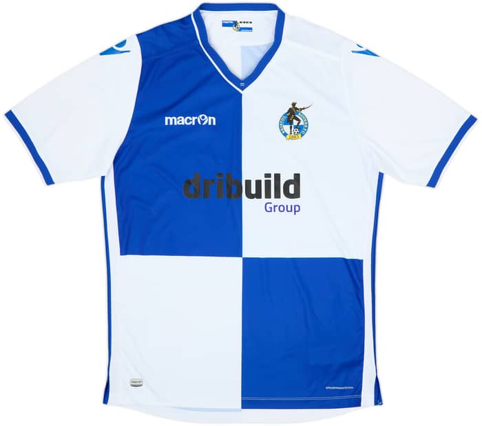 2016-17 Bristol Rovers Home Shirt - 8/10 - (XXL)