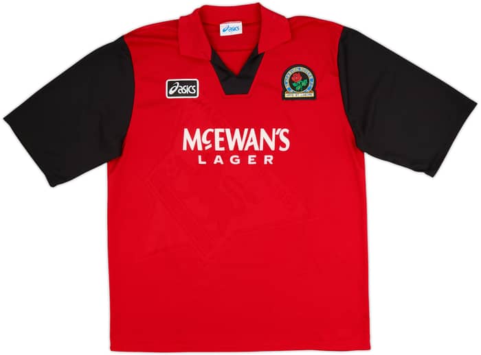 1995-96 Blackburn Away Shirt Shearer #9 - 9/10 - (XL)