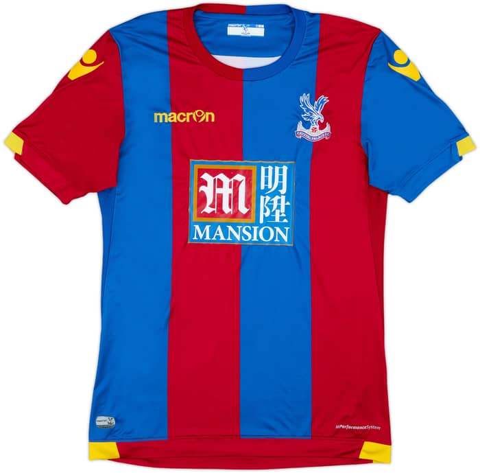 2015-16 Crystal Palace Home Shirt Zaha #11 - 6/10 - (XL)