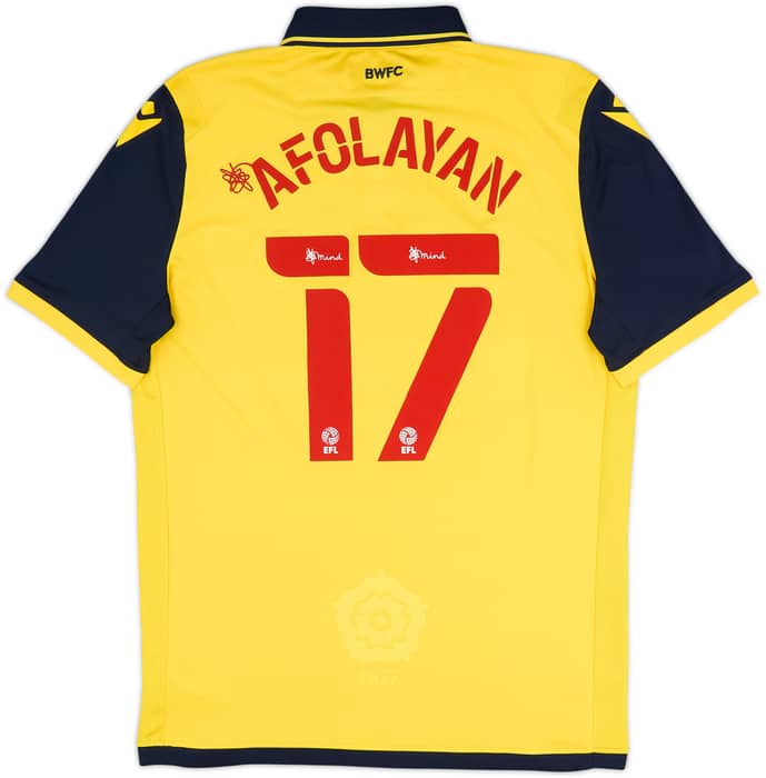 2021-22 Bolton Away Shirt Afolayan #17 - 8/10 - (L)