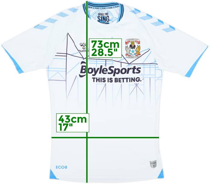 2021-22 Coventry Fourth Shirt - 7/10 - (M)