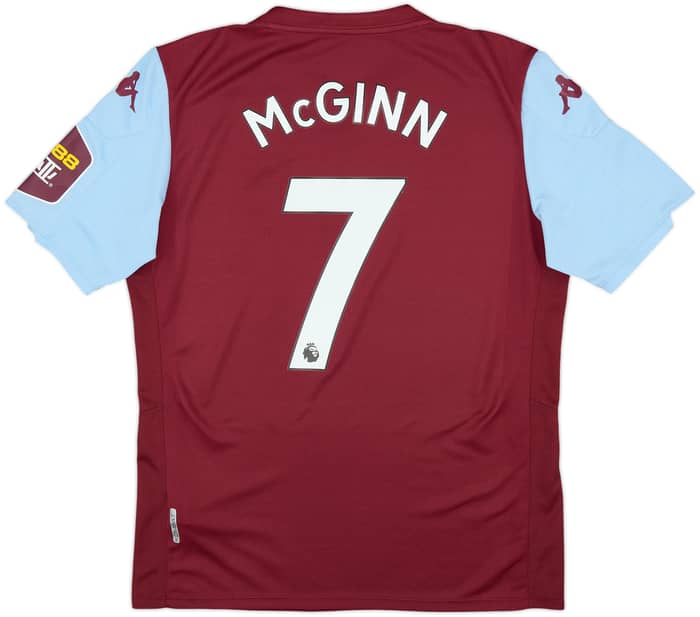 2019-20 Aston Villa Home Shirt McGinn #7 - 8/10 - (L)