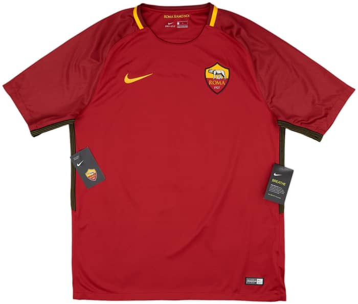 2017-18 Roma Home Shirt El Shaarawy #92 (L)