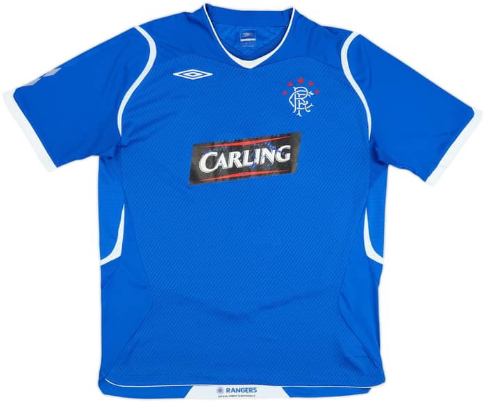 2008-09 Rangers Home Shirt - 5/10 - (XL)