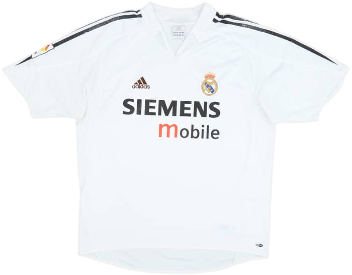 2004-05 Real Madrid Home Shirt Beckham #23 - 6/10 - (L)