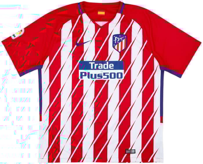 2017-18 Atletico Madrid Home Shirt F.Torres #9 - 9/10 - (XL)