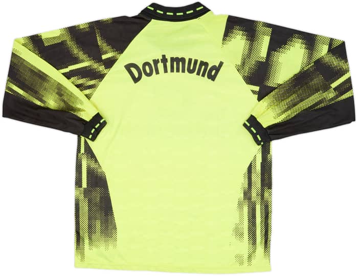 1992-93 Borussia Dortmund Home L/S Shirt - 8/10 - (L)