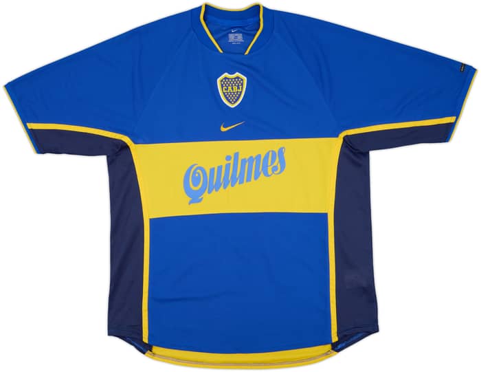 2001-02 Boca Juniors Home Shirt - 9/10 - (M)