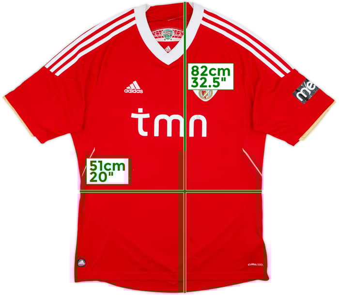 2011-12 Benfica Home Shirt - 4/10 - (L)