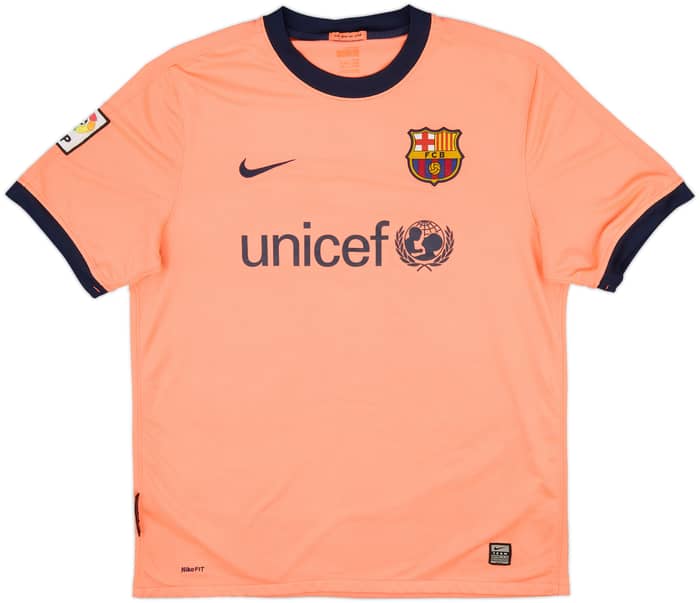 2009-10 Barcelona Away Shirt Ibrahimovic #9 - 6/10 - (L)