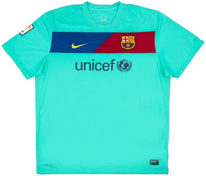 2010-11 Barcelona Away Shirt David Villa #7 - 8/10 - (XXL)