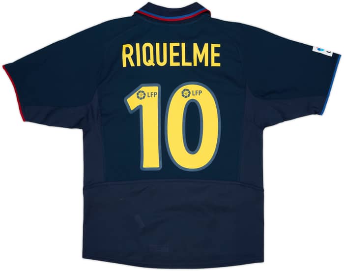 2002-03 Barcelona Away Shirt Riquelme #10 - 7/10 - (M)