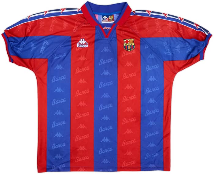 1995-97 Barcelona Home Shirt - 5/10 - (XXL)
