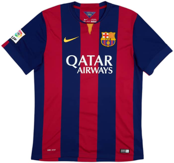 2014-15 Barcelona Home Shirt Messi #10 - 10/10 - (L)