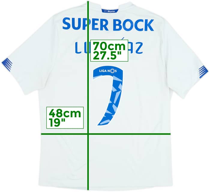 2020-21 Porto Third Shirt Luis Diaz #7 - 8/10 - (M)