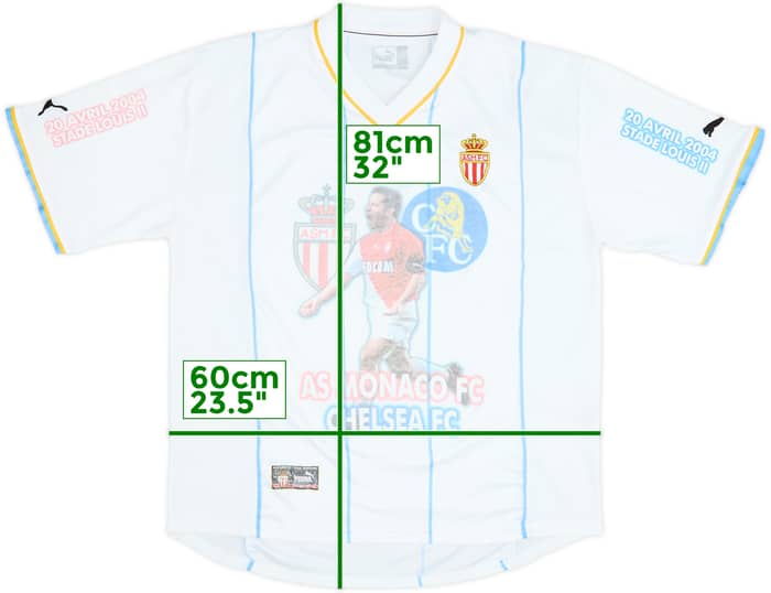 2002-03 Monaco Away Shirt - 8/10 - (XXL)
