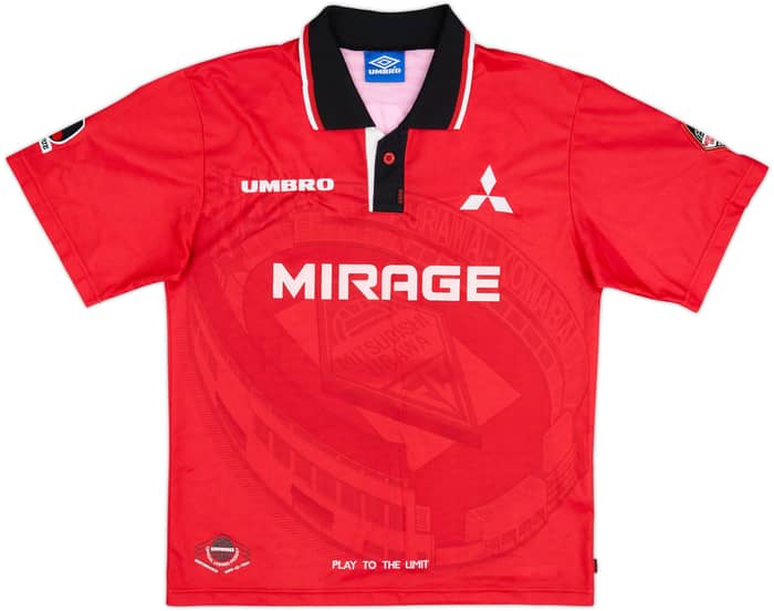 1997 Urawa Diamantes Rojos Camiseta Local - 9/10 - (M)