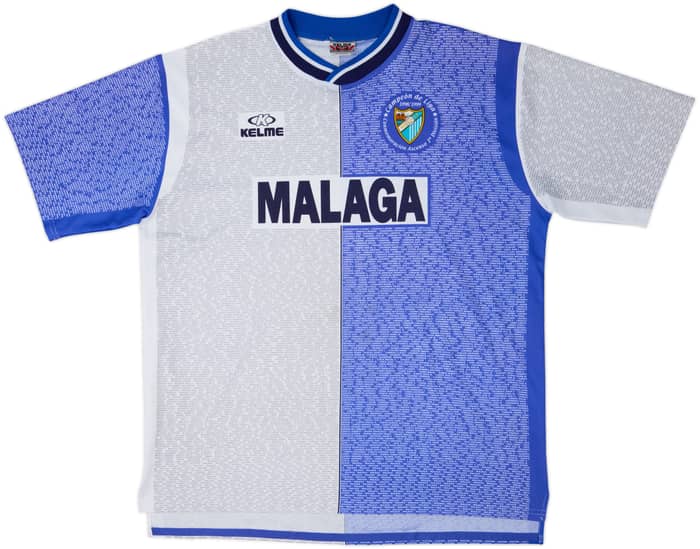 1998-99 Malaga 'Camepon De Liga' Home Shirt - 8/10 - (XXL)