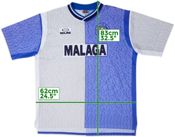 1998-99 Malaga 'Camepon De Liga' Home Shirt - 8/10 - (XXL)