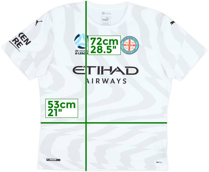 2019-20 Melbourne City Away Shirt - 8/10 - (L)