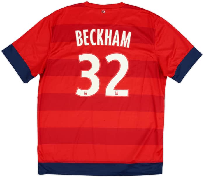 2012-13 Paris Saint-Germain Away Shirt Beckham #32 - 9/10 - (XL)