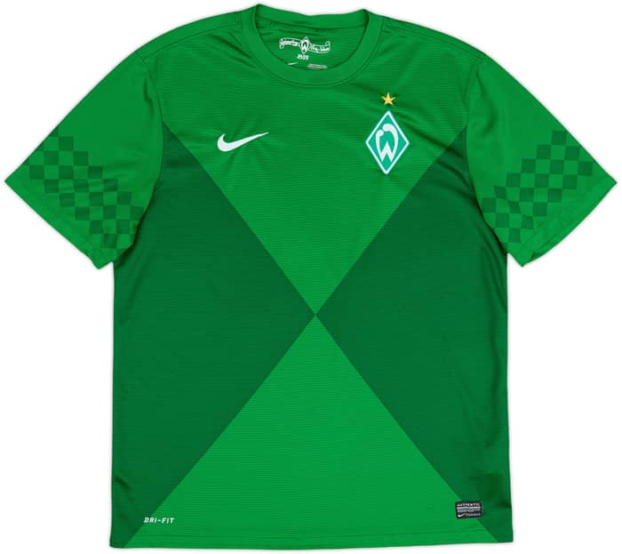 2012-13 Werder Bremen Home Shirt - 9/10 - (L)