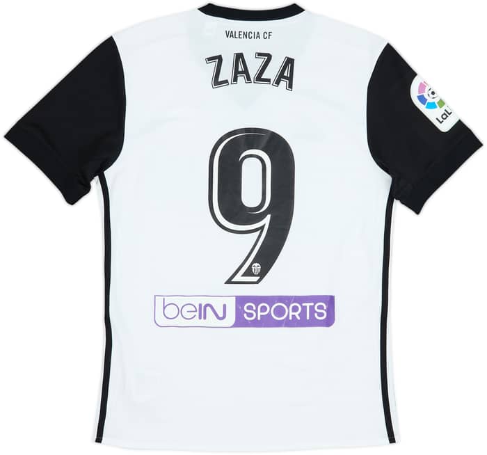 2017-18 Valencia Home Shirt Zaza #9 - 6/10 - (S)
