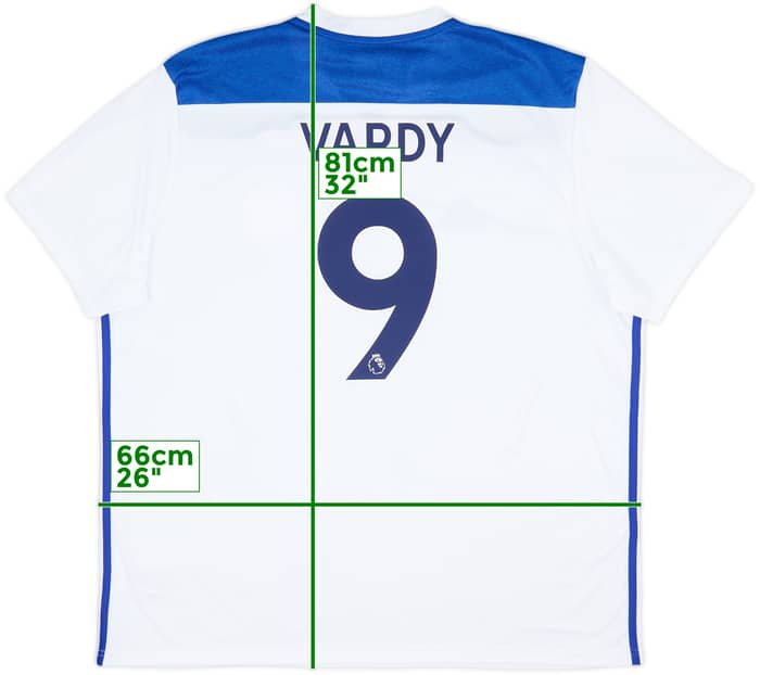 2018-19 Leicester Third Shirt Vardy #9 (XXL)